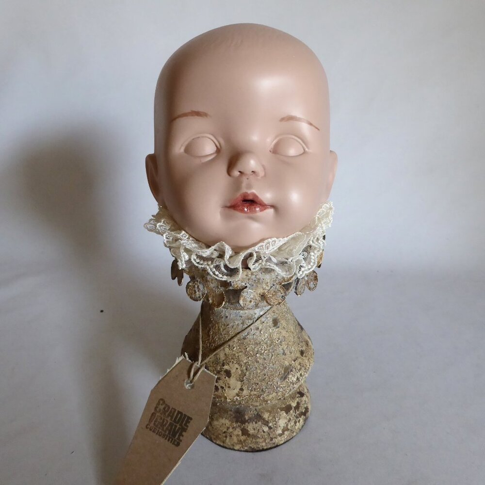 NEW CRADLE TO GRAVE CURIOSITIES UPCYCLED GOTHIC HALLOWEEN HORROR FIGURINE ODDITY